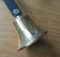Brass Shop Door Bell With Iron Bracket