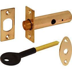 BRASS WINDOW SECURITY MORTICE RACK BOLTS STAR LOCK
