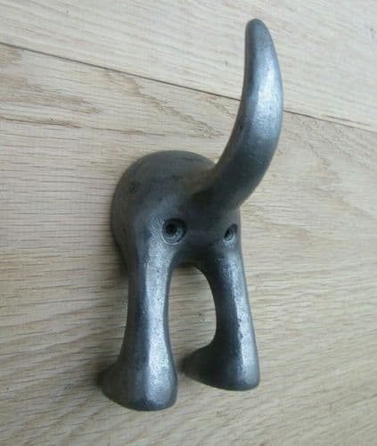 Cast Iron Dog Tail Hook Antique Iron