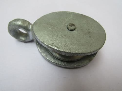 Cast Iron Galvanised Awning Pulley 50mm