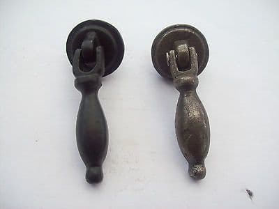 Cast Iron Kitchen Canet Cupboard Drawer Pear Tear Drop Pull Handle