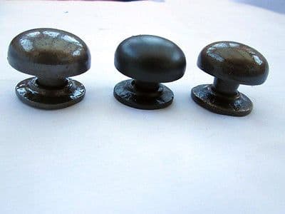 CAST IRON MUSHROOM CUPBOARD CANET DRAWER KITCHEN DOOR KNOBS PULL HANDLES