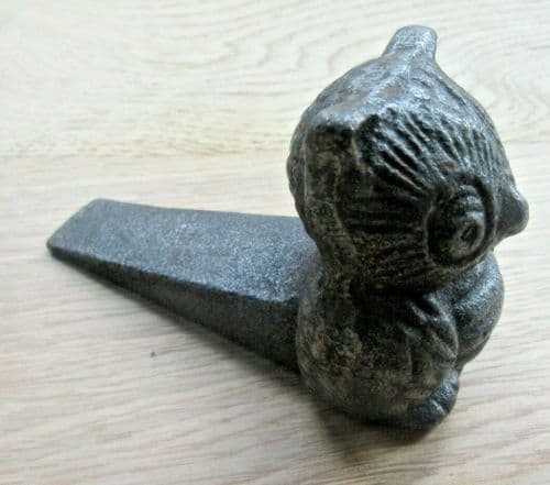 Cast Iron Owl Door Wedge
