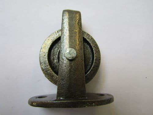 Cast Iron Plate Pulley Antique Iron