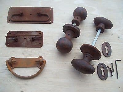 Cast iron rustic aged reclaimed reEdit Production Door cupboard Furniture fittings