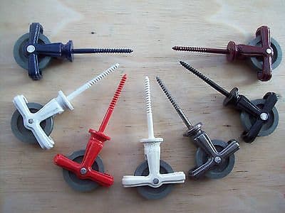 CAST IRON SINGLE WHEEL SCREW IN PULLEY Ceiling Clothes airer dryer rackend