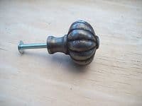 CAST WROUGHT IRON KITCHEN CUPBOARD DRAWER CANET DOOR FANCY KNOBS HANDLES