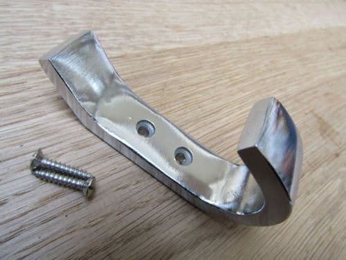 Chunky Student Coat Hooks Chrome