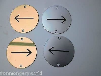 CIRCULAR ROUND TOILETS PUB SHOP BUSINESS BATHROOM DOOR SIGNS NOTICE PLATE