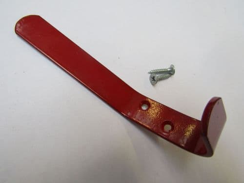 Cloakroom Coat Hook Red