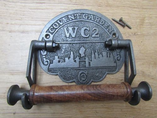 Covent Garden Toilet Roll Holder Antique Iron