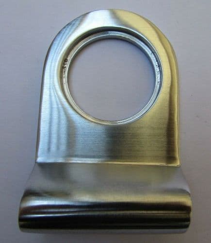 Cylinder Pull Satin Matt Brushed Chrome