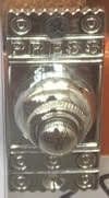 Decorative Bell Push Polished Chrome