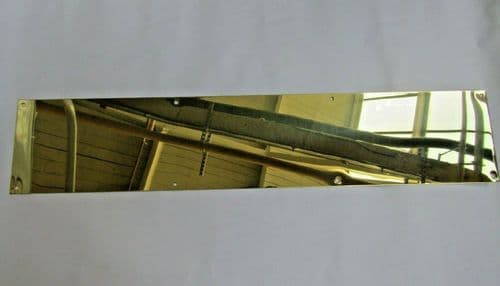 Door Kick Plate Polished Brass 760 X 150 Mm