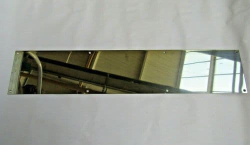 Door Kick Plate Polished Steel 800 X 150 Mm