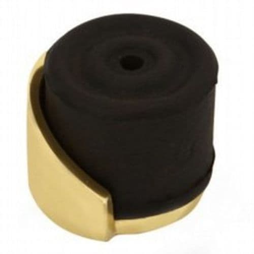 Door Stopper Concealed Polished Brass