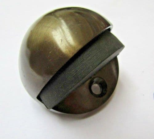 Door Stopper Half Moon Antique Brass