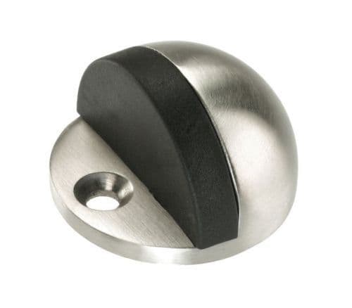 Door Stopper Half Moon Satin Chrome