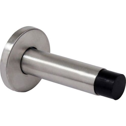 Door Stopper Projecting Satin Stainless Steel
