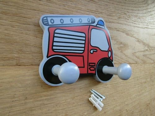 Fire Engine Hanging Hook Red