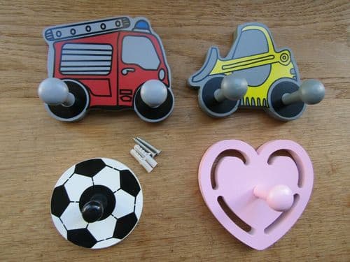 Fire Engine Hanging Hook Red