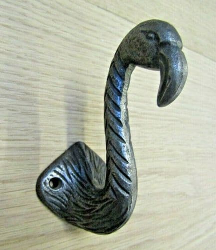 Flamingo Rustic Coat Hook