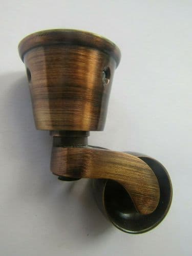 Furniture Swivel Wheel Cup Castor Antique Copper