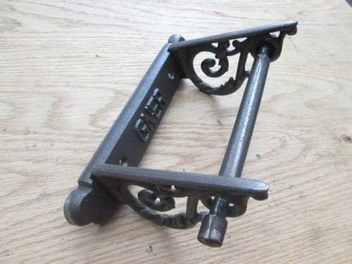 GNER Scroll Toilet Roll Holder Antique Iron