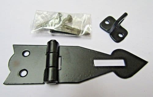 Hasp And Staple Arrow Head Black