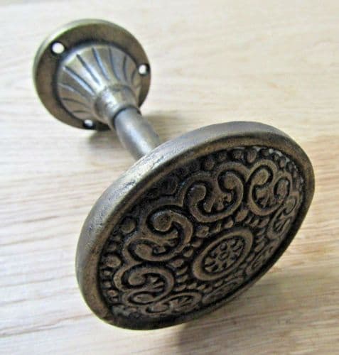 Inca Curtain Hold Back Antique Brass