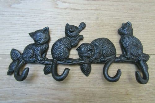 Kittens On Branch Key Hanger