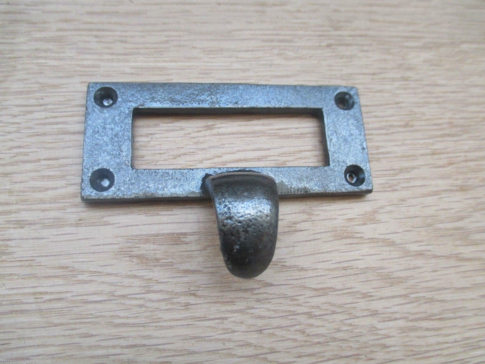 Large Finger Pull Card Label Holder