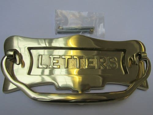 Ornate Postal Knocker Letters Embossed
