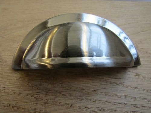 Oxford Rear Fix Canet Cup Pull Handle Satin Nickel