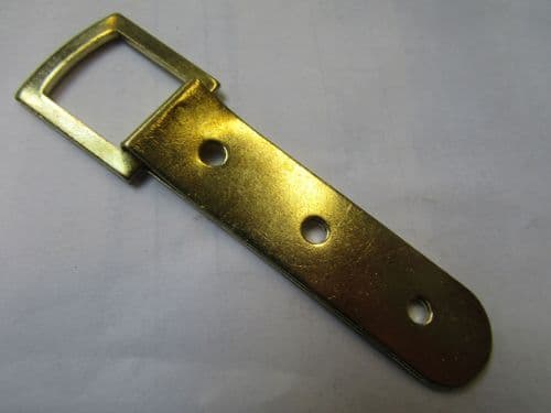 Pack Of 10 Picture Hanging Straps Brass Gold 3 Holes