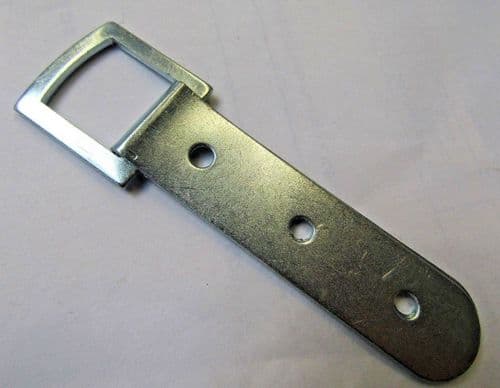 Pack Of 10 Picture Hanging Straps Nickel Silver 3 Holes