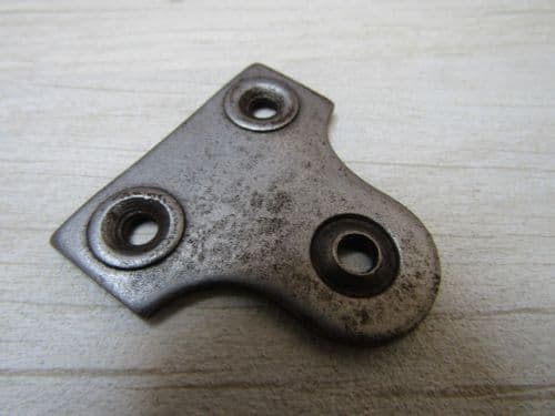 Pack Of 10 Picture Mirror Plates AntiqueIron 38mm Roundhead