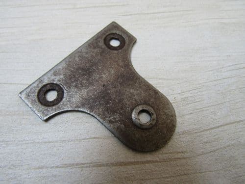 Pack Of 10 Picture Mirror Plates AntiqueIron 50mm Roundhead