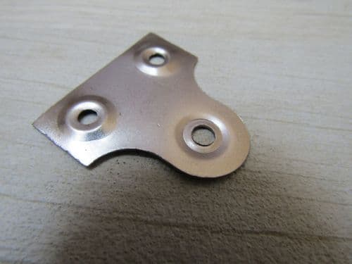 Pack Of 10 Picture Mirror Plates Silver 32mm Roundhead