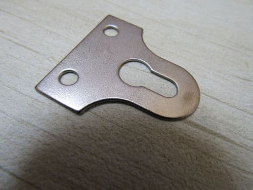 Pack Of 10 Picture Mirror Plates Silver 38mm Slotted