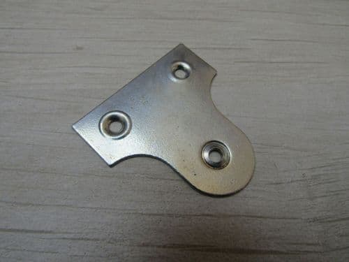 Pack Of 10 Picture Mirror Plates Silver 50mm Roundhead