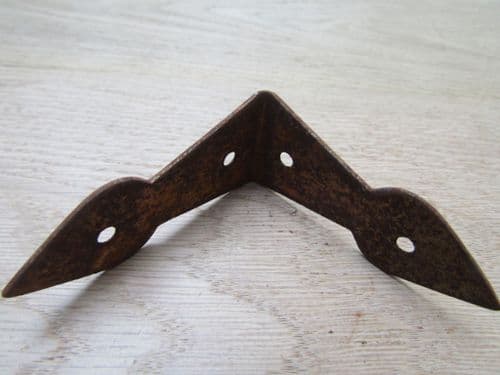 Pack Of 2 Arrow Head Corner Brace Rust Large