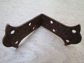 Pack Of 2 Butterfly Corner Brace Rust
