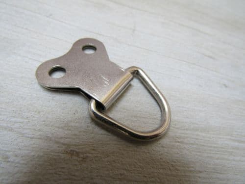 Pack Of 20 D Rings Large Double Nickel Silver