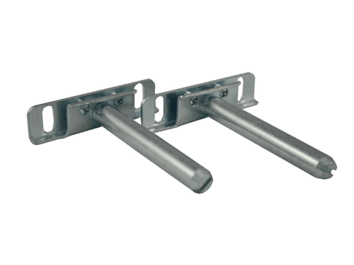 Pair Of Concealed Floating Shelf Bracket 92mm Zinc