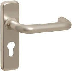 Pair Of Round Euro Cutout Profile Door Handle SAA