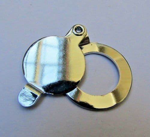 Peep Hole Cover Door Viewer Polished Chrome