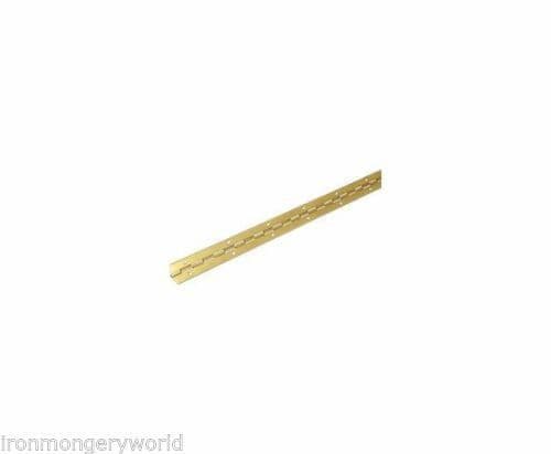 Piano Hinge Brass Plated