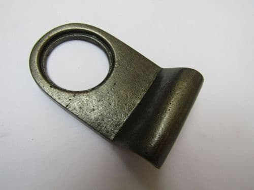 Plain Door Cylinder Pull Antique Iron