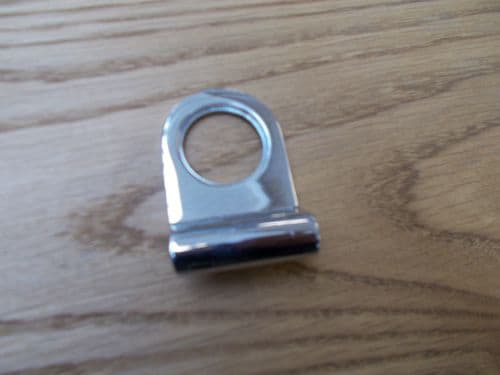 Plain Door Cylinder Pull Polished Chrome